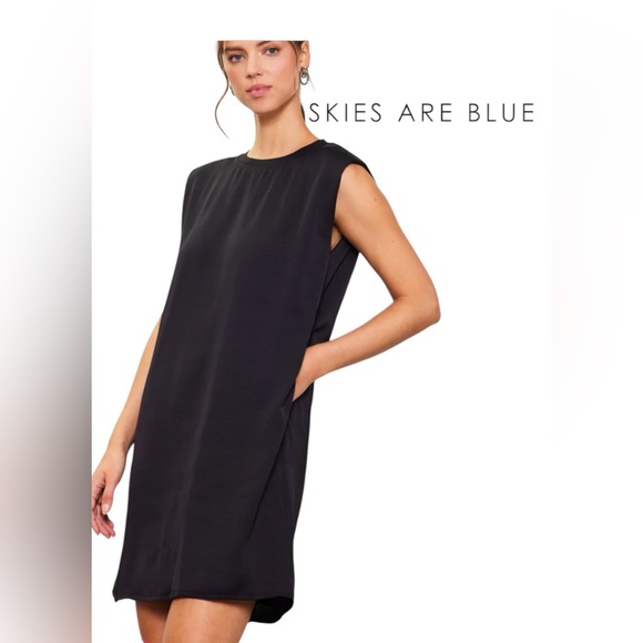 Skies Are Blue Dresses & Skirts - C29- Skies are Blue - Large - Muscle Tank Dress w/Pockets